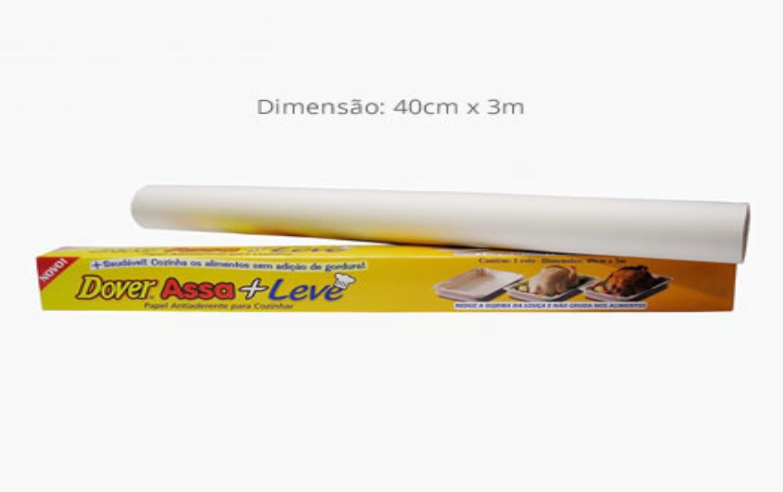 Papel Antiaderente Dover Roll Assa   Leve 3M X 40Cm